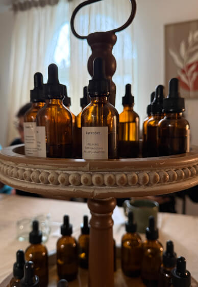 Room Smellies Workshop: Reed Diffuser, Room Spray and Hop Bag