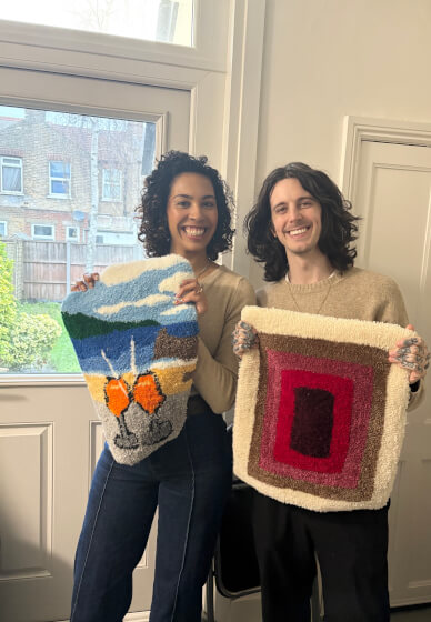 Rug Tufting Workshop in Tottenham