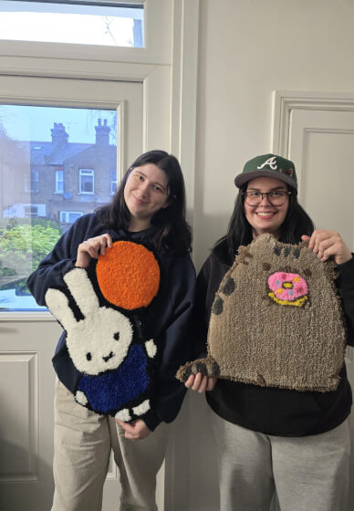 Rug Tufting Workshop in Tottenham