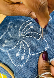 Sashiko-Inspired Visible Mending Workshop for Beginners