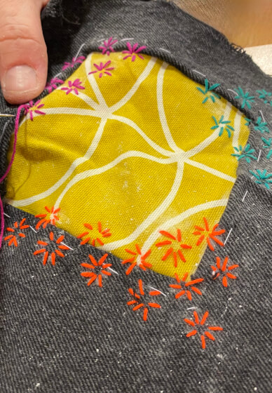Sashiko-Inspired Visible Mending Workshop for Beginners