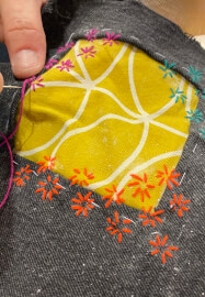Sashiko-Inspired Visible Mending Workshop for Beginners