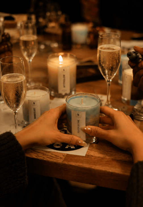 Scented Candle Making Class with Prosecco in Shoreditch
