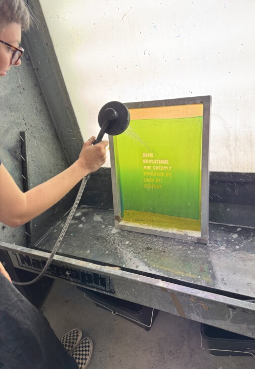 Screen Print Crash Course