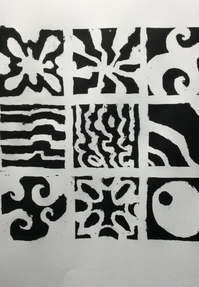 Screen Print Pattern Sampler Workshop
