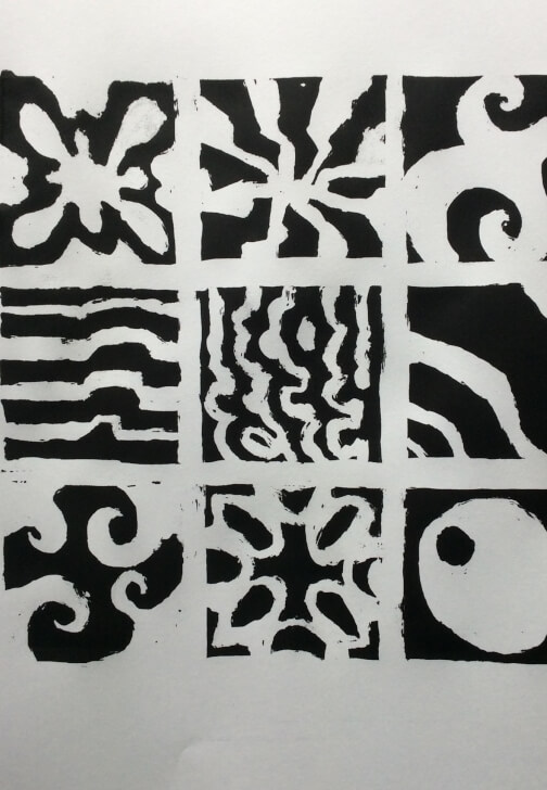 Screen Print Pattern Sampler Workshop