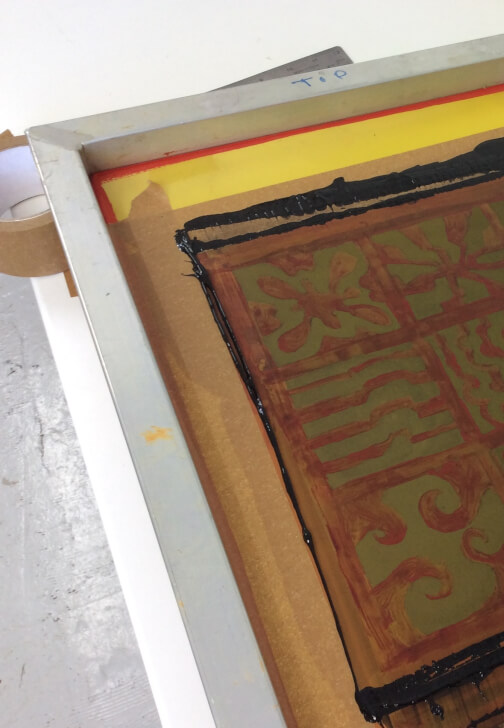 Screen Print Pattern Sampler Workshop