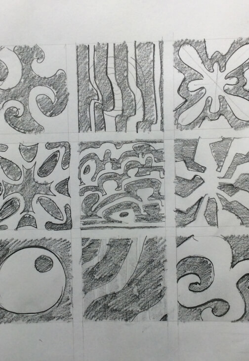 Screen Print Pattern Sampler Workshop