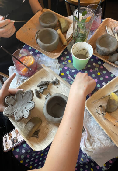 Sculpt and Sip Workshop