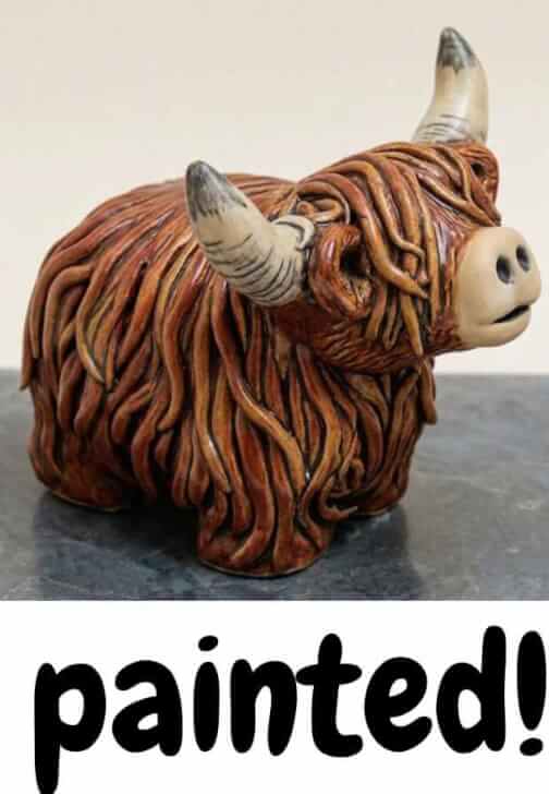 Sculpt Your Own Clay Highland Cow Workshop