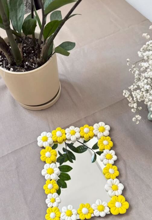 Sculpted Foam Clay Mirror Workshop