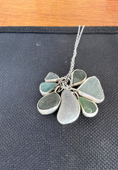 Sea Glass in Silver Jewellery Workshop
