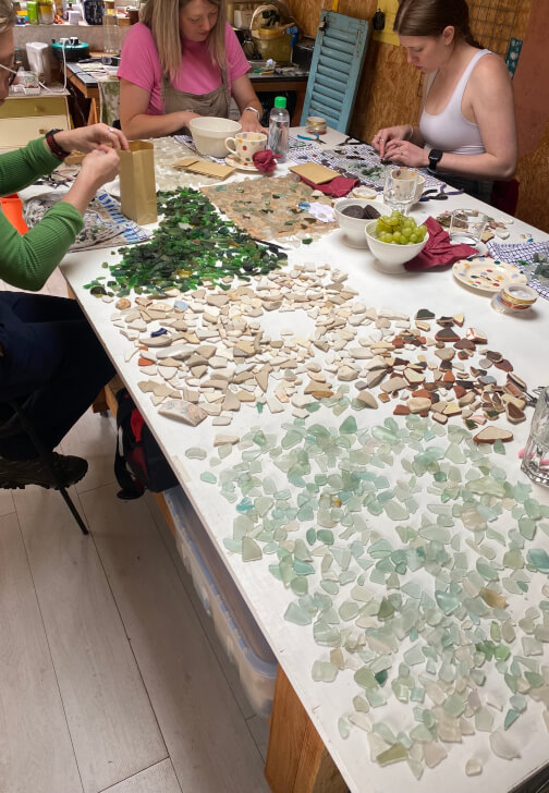 Sea Glass Jewellery Experience - Collect and Create