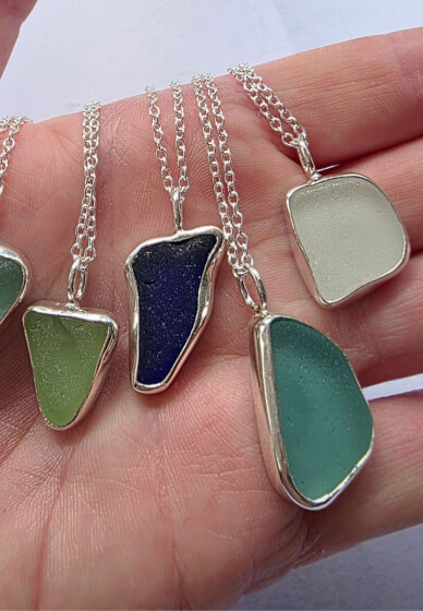 Sea Glass Setting: Silver Pendant Workshop