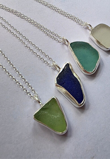 Sea Glass Setting: Silver Pendant Workshop