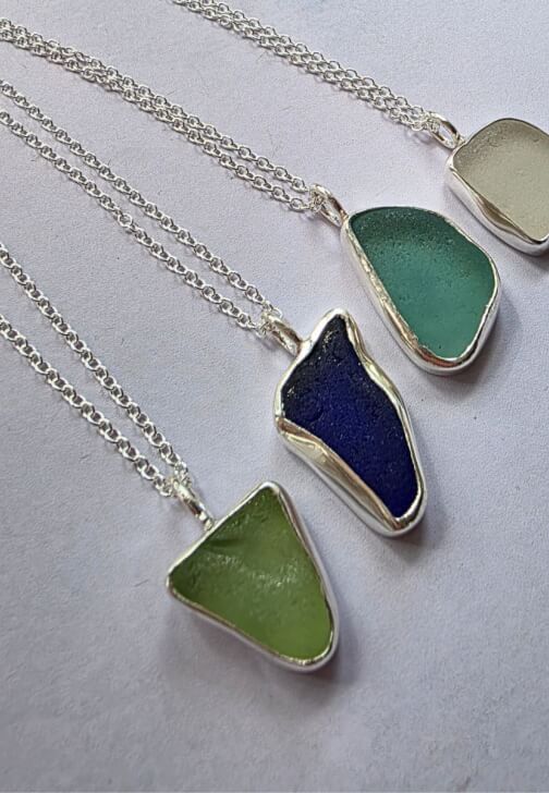 Sea Glass Setting: Silver Pendant Workshop