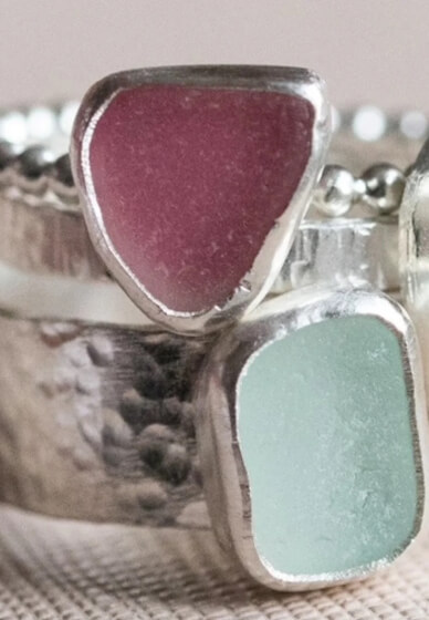 Sea Glass Silver Jewellery Workshop
