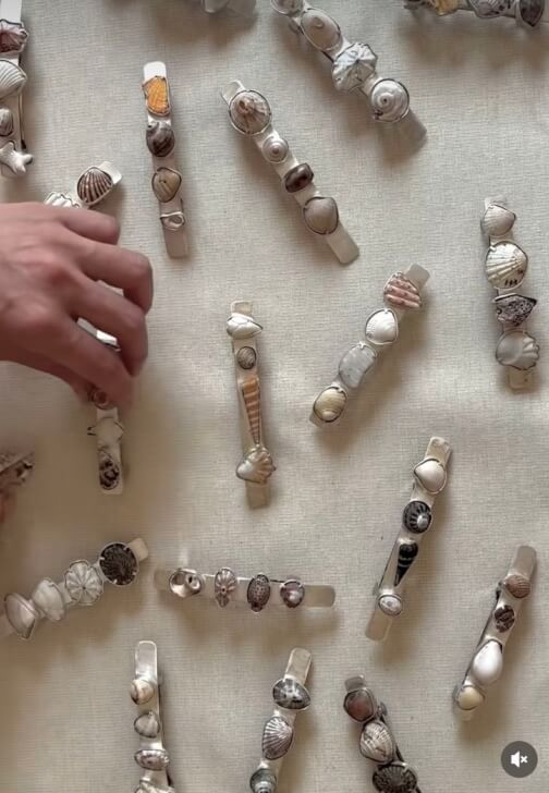 Sea Shell Hair Clips Workshop