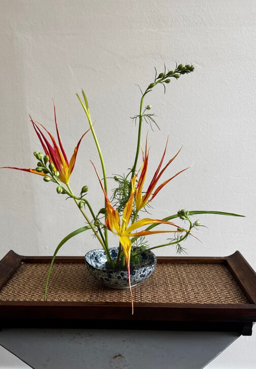 Seasonal Ikebana Flower Arranging Workshop
