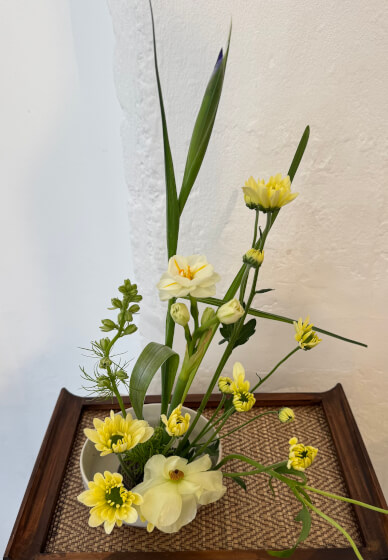Seasonal Ikebana Flower Arranging Workshop