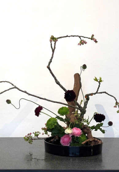 Seasonal Ikebana Flower Arranging Workshop