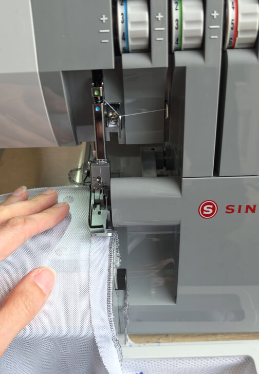 Sew Your Own Stretch Mesh Stockings: Overlocker Workshop