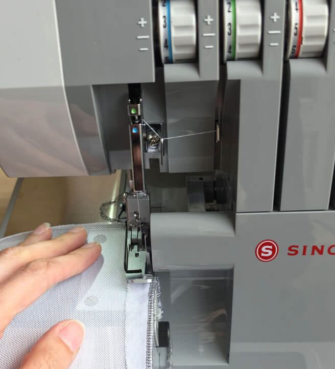 Sew Your Own Stretch Mesh Stockings: Overlocker Workshop