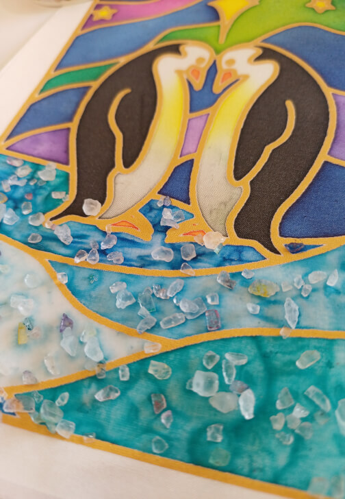 Silk Painting Class - Christmas Cards