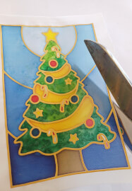 Silk Painting Class - Christmas Cards