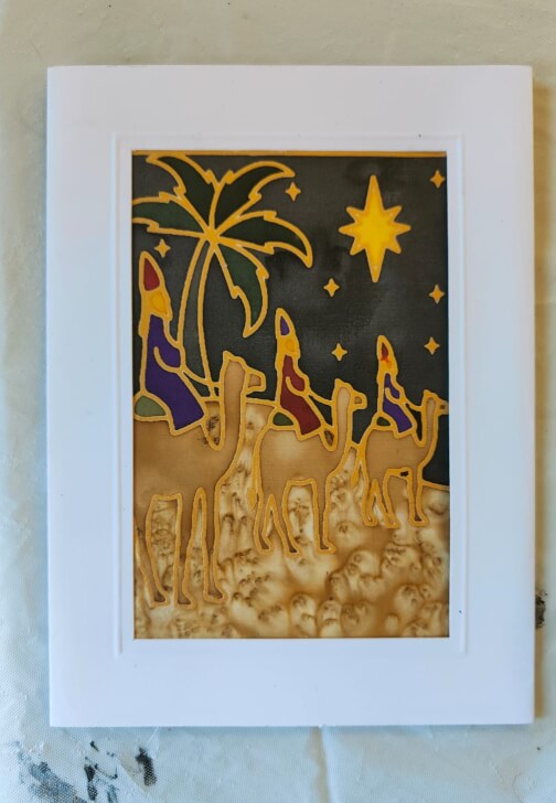 Silk Painting Class - Christmas Cards