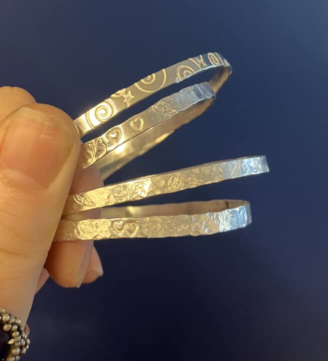 Silver Bangle Jewellery Workshop