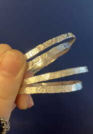 Silver Bangle Jewellery Workshop