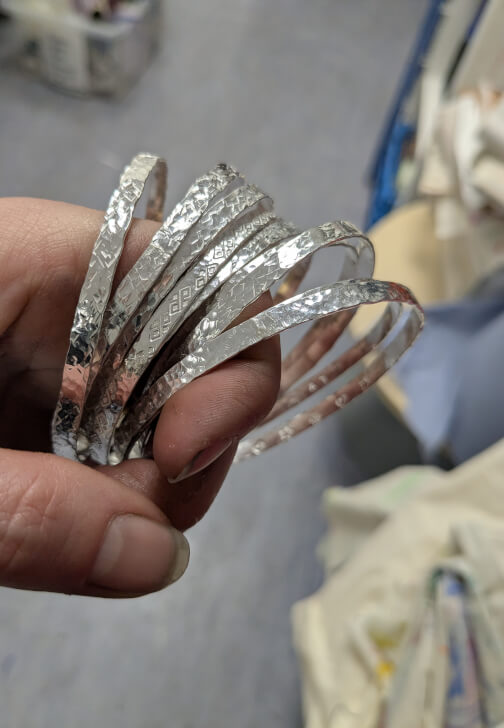 Silver Bangle Making Workshop