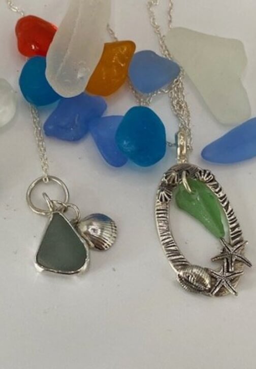 Silver Clay and Sea Glass Jewellery Workshop