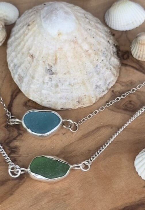Silver Clay and Sea Glass Jewellery Workshop