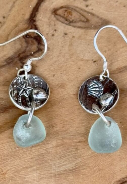 Silver Clay and Sea Glass Jewellery Workshop