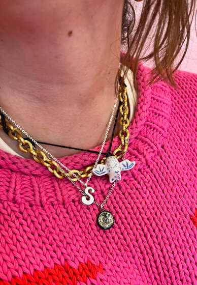 Silver Clay Initial Pendant Workshop