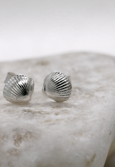 Silver Clay Seashell Earring and Necklace Workshop