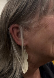 Silver Earrings Workshop: Leaf and Sparkle