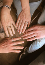 Silver Hammered Ring Workshop