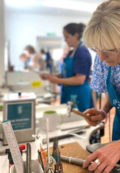 Silver Hoops Earring Class