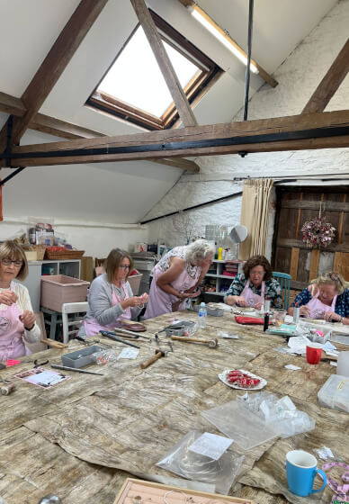 Silver Jewellery Workshop in Lechlade