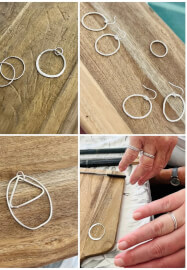 Silver Rings and Things Jewellery Making Evening Workshop