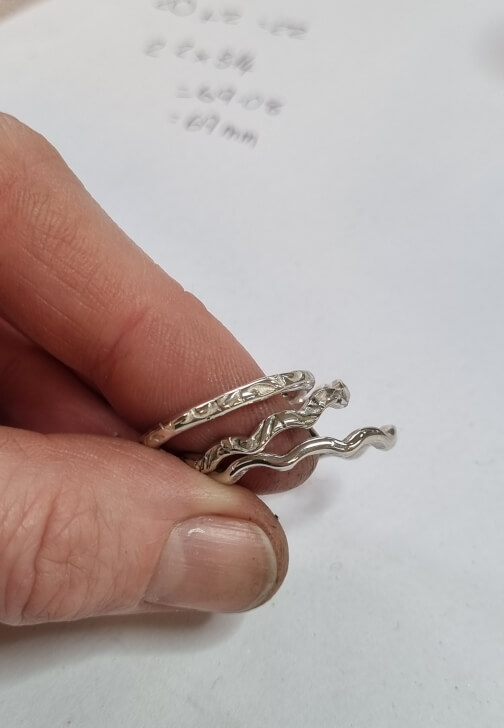 Silver Stacking Rings Workshop