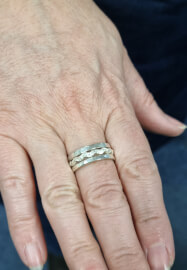 Silver Stacking Rings Workshop