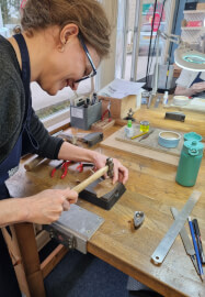 Silver Stacking Rings Workshop