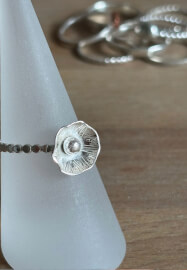 Silver Stacking Rings Workshop in Lincolnshire