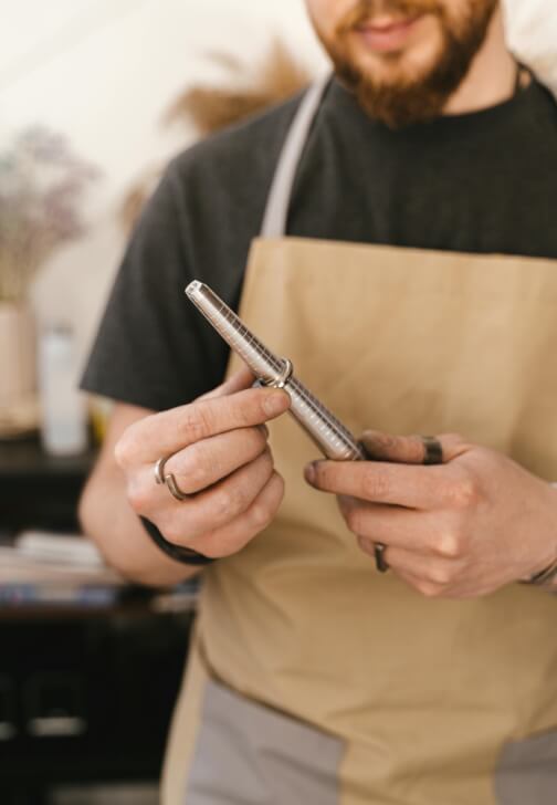 Silver Stacking Rings Workshop