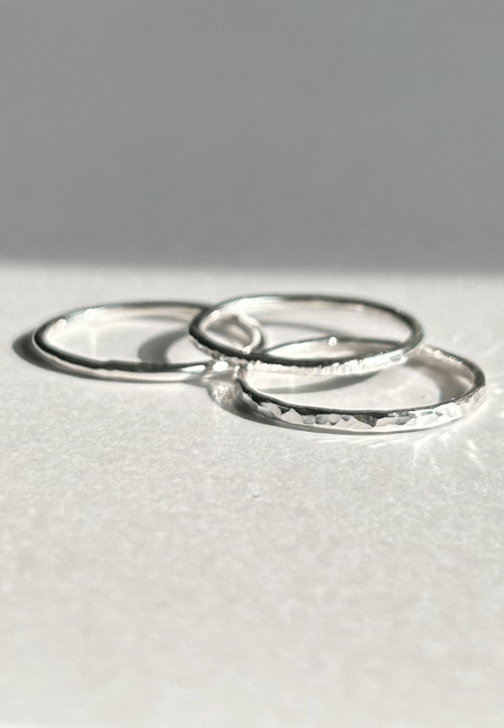 Silversmithing Workshop: Stacking Rings