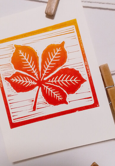 Simple Lino Printing Workshop for Beginners